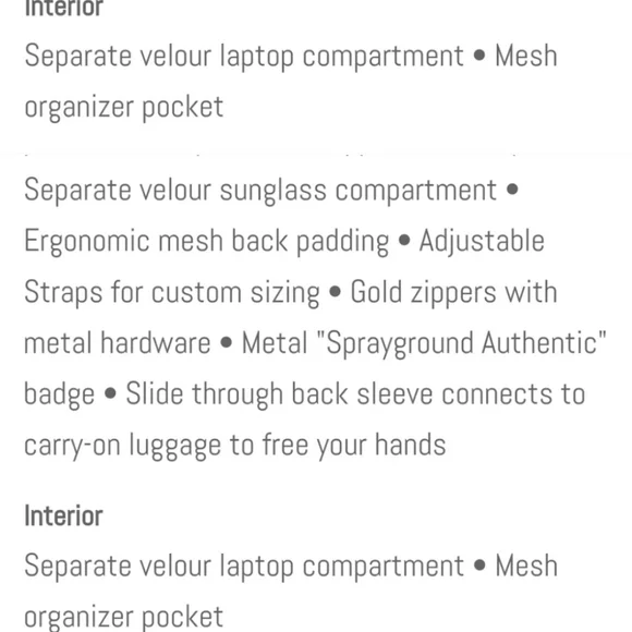 Sprayground Backpack - Picture 15 of 16